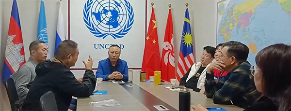 綠建國際報道：2023年11月5日下午中國綠建進出口聯盟理事長郭朝連，中國散協陶粒專委會執行秘書長常偉在建筑材料工業技術情報研究所接待了來著駐東南亞的經貿代表團